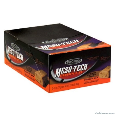 Meso-Tech Complete Bar 12 шт арахисовое масло